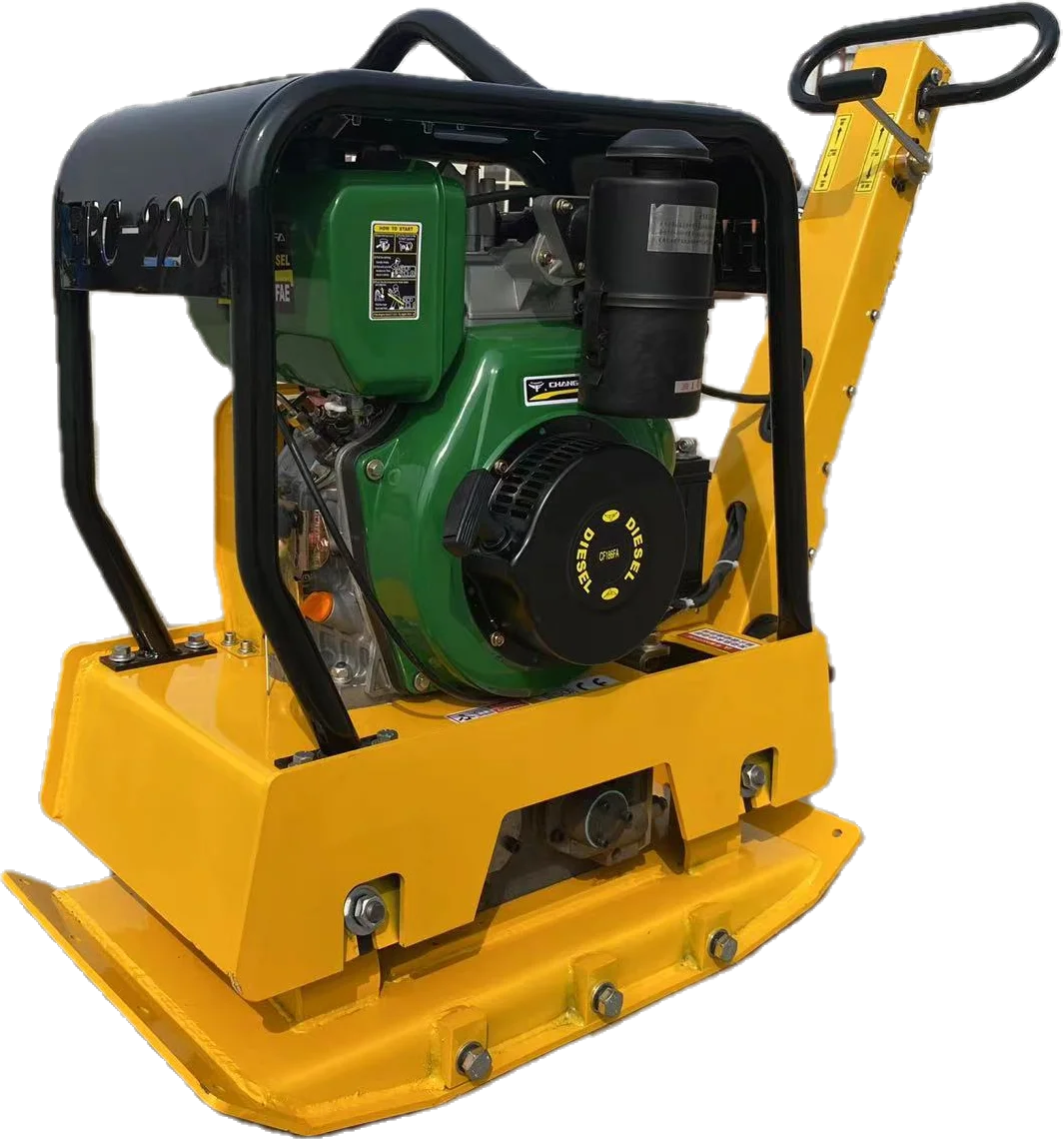 Asphalt Rammer Compactor Impact Rammer Machine C220 Hydraulic Reversible Plate Compactor Soil