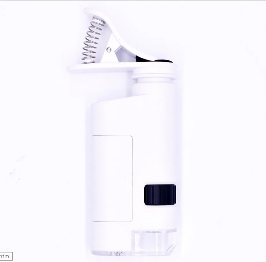 NO.BU-60M  40X-60X Zoom LED Pocket Microscope for Phone