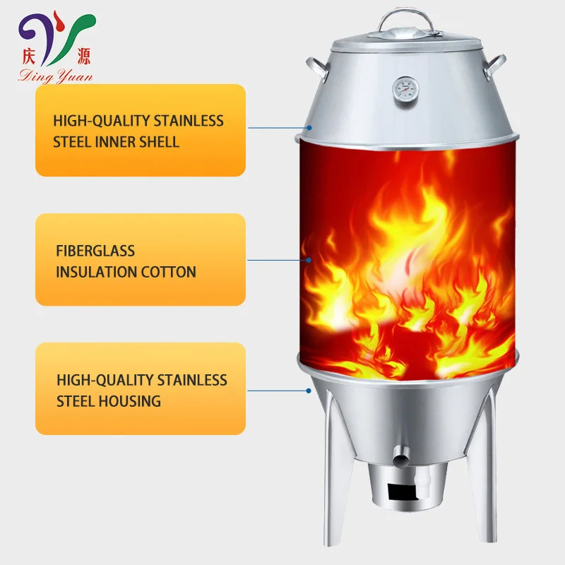 Hot Sale Factory Price Stainless Steel Charcoal Roast Duck Oven Equipment For Restaurant