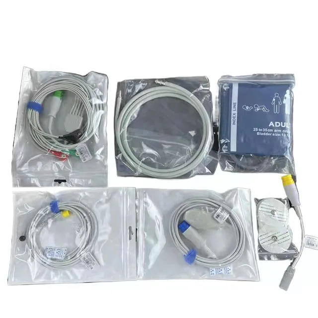 Veterinary multi-parameter  EtCO2 monitor with  capnograph ETCO2 sensor