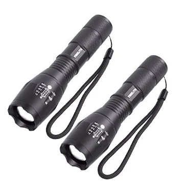 LED torch outdoor waterproof resistant ultra zoomable XML flashlights