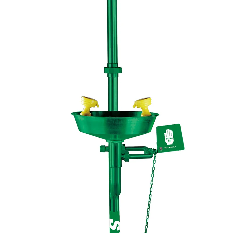 High Quality Cheap Safety Shower and Eye Wash, Stainless Steel Emergency Safety Shower