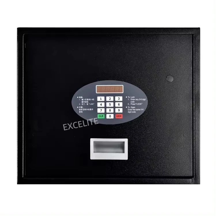 Electronic Digital Lock Safety Box Deposit Modern Electrical Top Open Guest Cash Documents Locker Laptop Hotel Room Safe Box