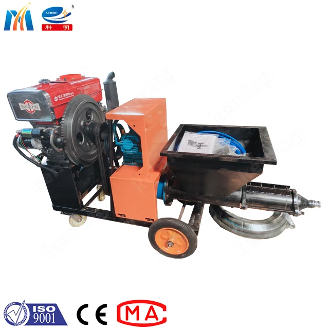 keming KLW spray machine for plastering Plaster Spray Machine with rotor and stator Made In China