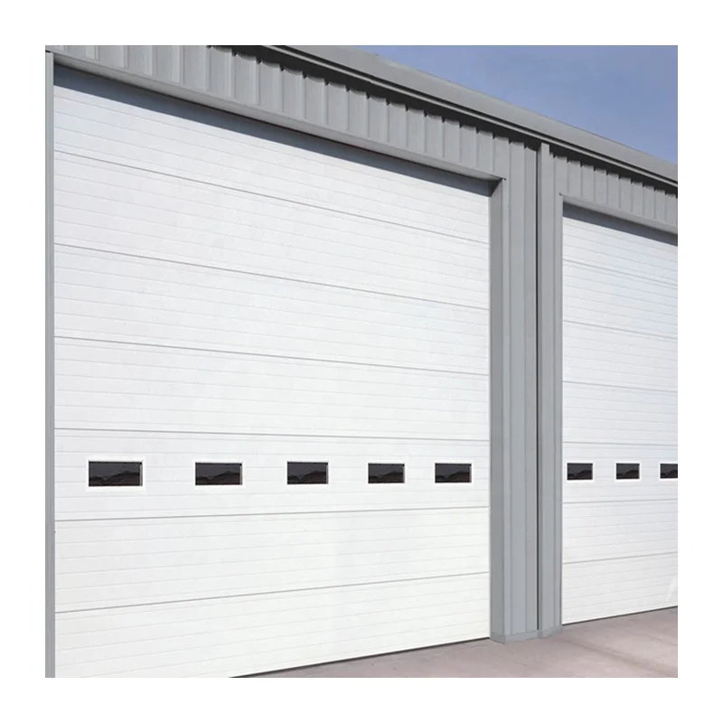 Industrial Automatic Logistic Sliding Gate Vertical Lifting Up Garage Gate Sectional Window Door