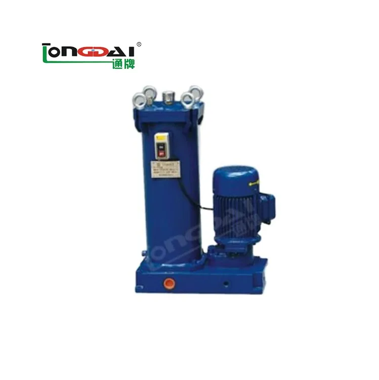 GLS Portable Hydraulic Oil Filter Unit Off-Line Hydraulic Fluid Filtration System