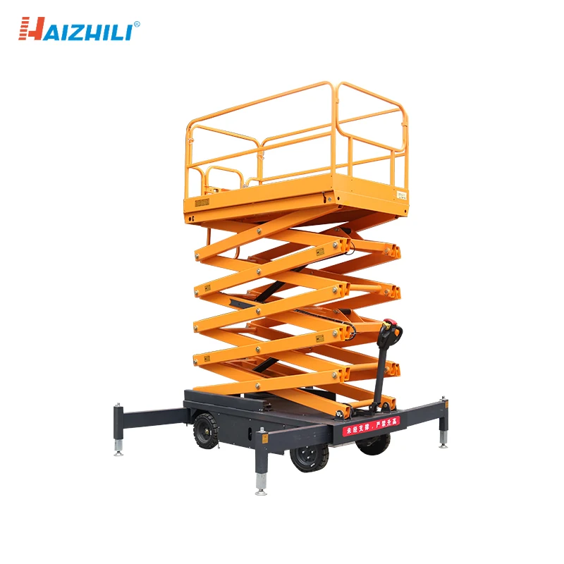 HaizhiLi Handling Equipment Work platforms portable scissor lift platform
