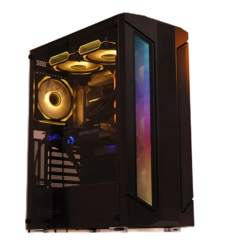 Factory Sales Best PC Computer Cases Gaming Chassis RGB ATX Micro ATX Mini ITX Gaming Computer Case & Towers CPU Fan Cabinet