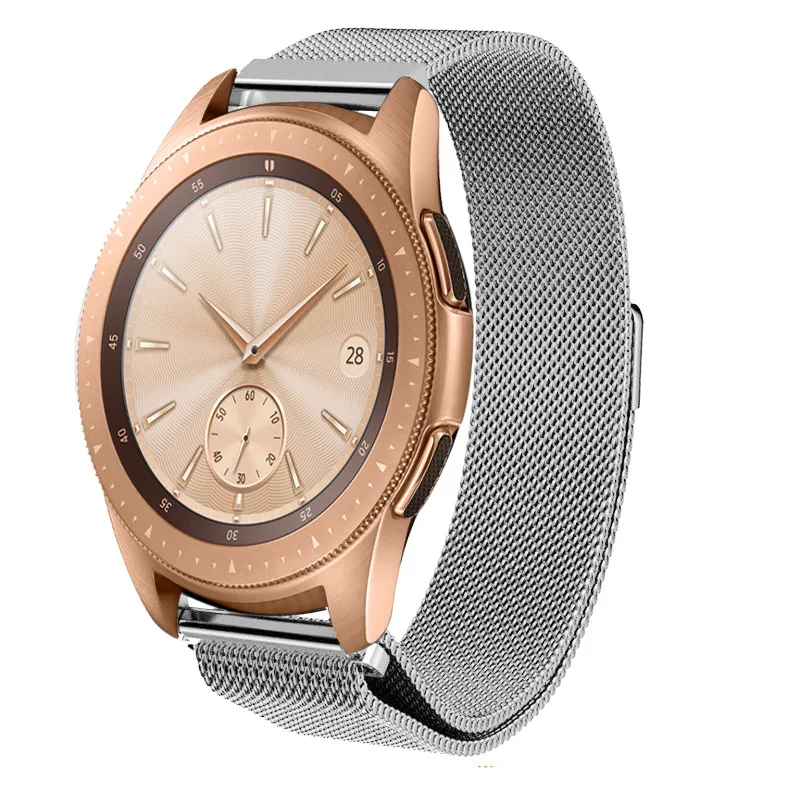 Stainless Steel Band Strap for Samsung Galaxy Watch 4 watch strap Magnet 42 46mm replacement Bracelet Style watch band