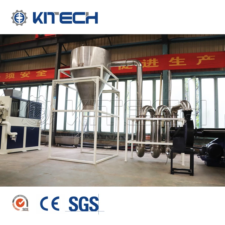 HDPE Container washing line / PE PP plastic pallet recycling machine