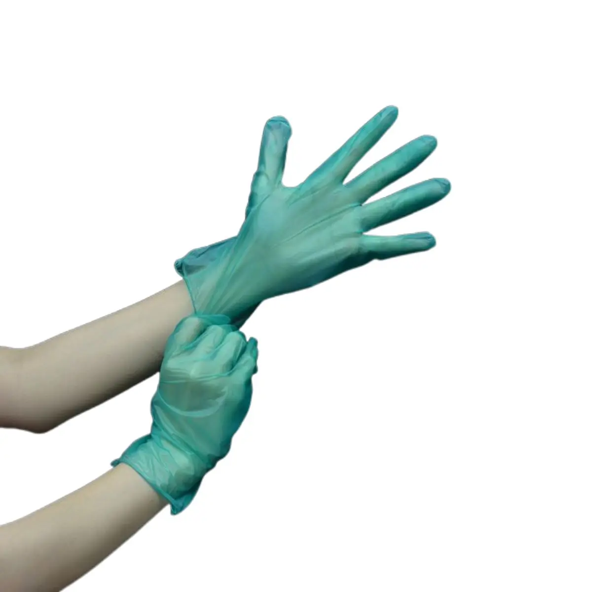 China Supply Fast Wholesale 100 Pcs/box Home Waterproof Food Grade Pvc Vinyl Nitrile Gloves