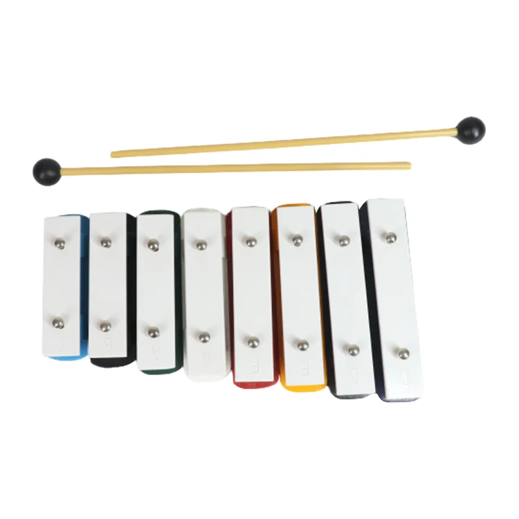 Selling Mini Wooden Rainbow Xylophone Toys Hot Selling Kids Hand Knocking Musical Instrument Educational Toys