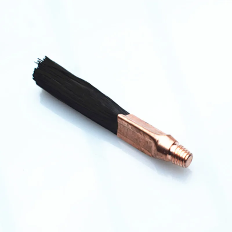 Cone type M6 chemical  weld cleaning brush