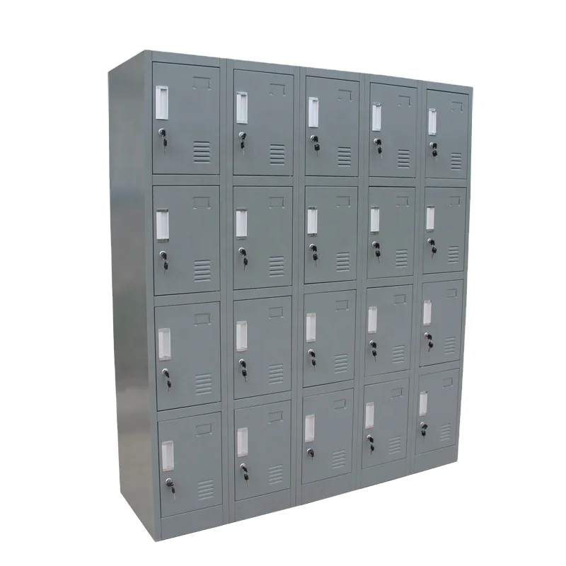 Good Quality Steel Wardrobe 20 Door Steel Locker Gym Mirrored Wardrobe/Clothes Locker/Clothes Cabinet