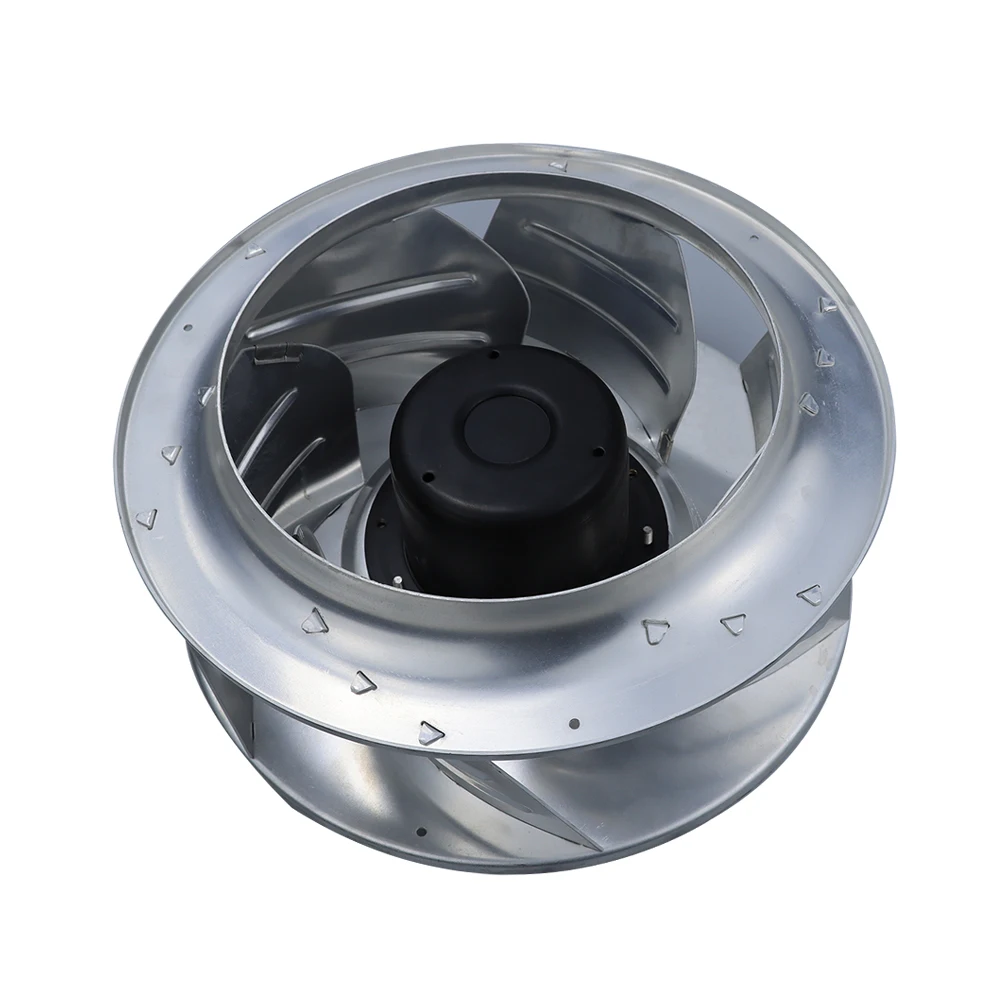 355mm 0-10V/PWM Motorized Impeller Centrifugal Fan Brushless External Rotor Motor EC Technology long life Centrifugal fan