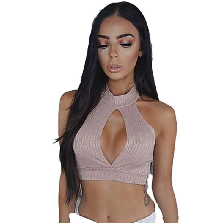 
Sexy Cross Halter Fashion Women Sleeveless Womens Summer Tank Tops Workout For Woman 