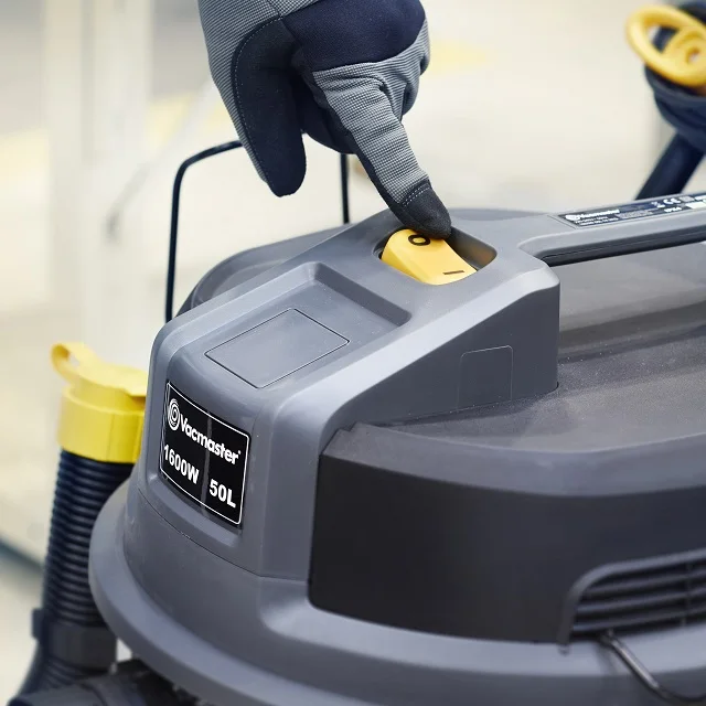  Vacmaster wetdry пылесос с 50L промышленный Годный к употреблению двойной HEPA фильтрации шваброй стиральная СС Class L