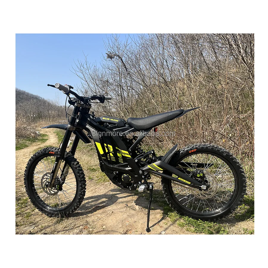 Us Stock Dirt Road Bikes Adults Emtb Black Edition Electric Dirt Motorcycle Surron 6000W