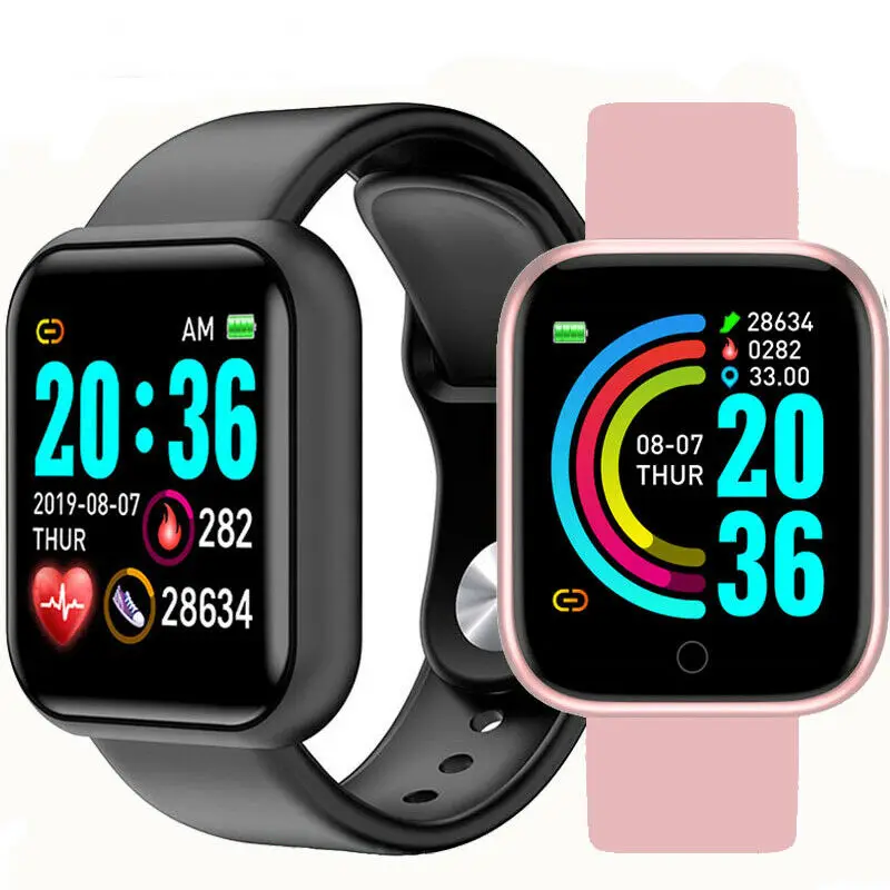 2021 New Arrival D20s Fitpro App Smart Watches D20 Y68 Waterproof Sport Fitness Tracker Smart Bracelet