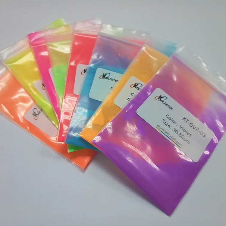 Kolortek bulk strontium aluminate powder glowing in the dark photoluminescent pigment