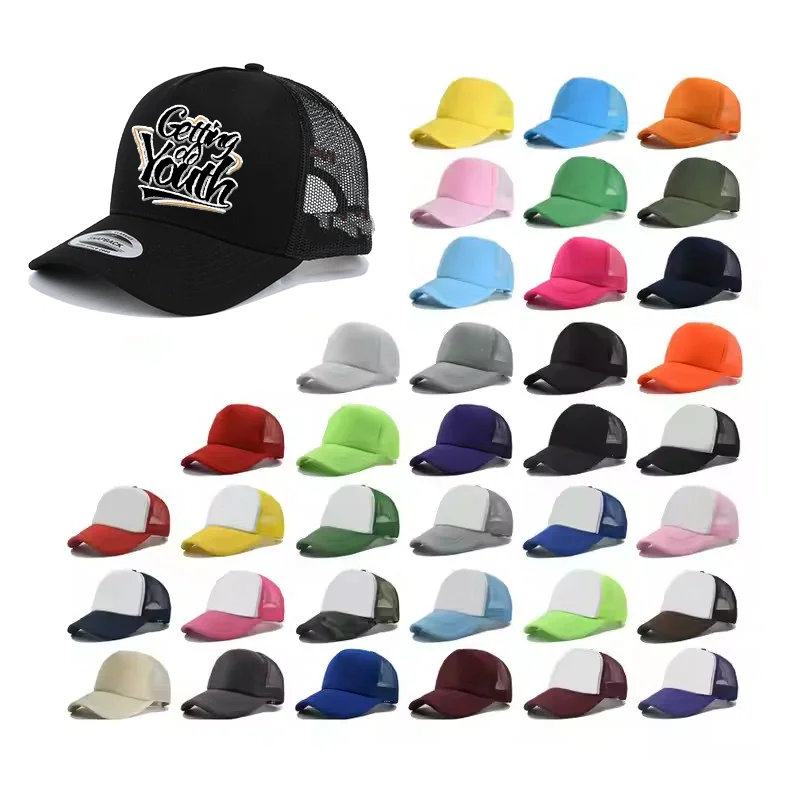 Factory baseball hat wholesale color matching adjustable flat brim baseball cap men and women custom hip-hop sports