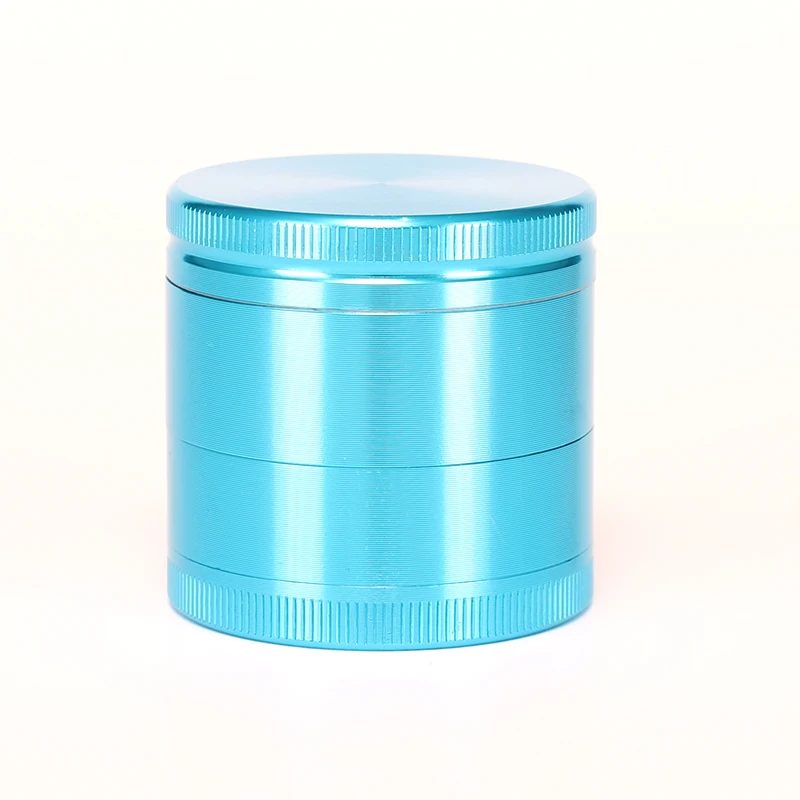 Custom logo Red Aluminum herb Grinders Metal 63 MM 4 Part tobacco Herb Grinder