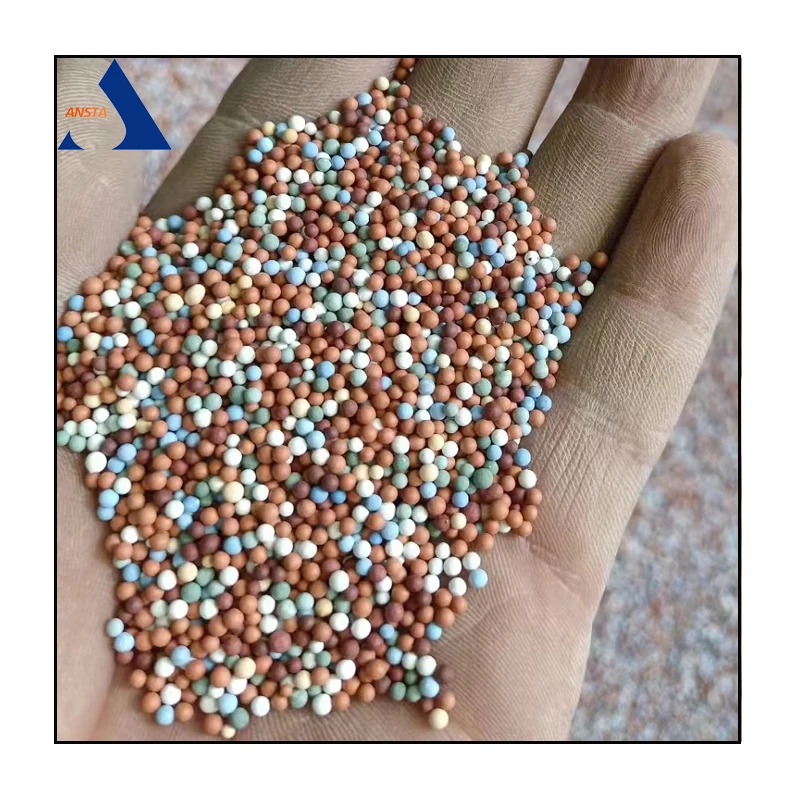 Color Ceramic Balls Colorful Solid Balls  Hard Clay Balls