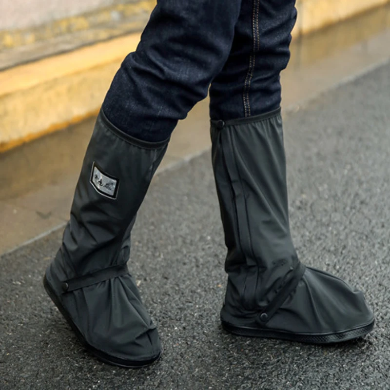 Factory OEM Anti Slip Reusable PVC Outdoor Waterproof Rain Boot Overshoes Shoes Cover