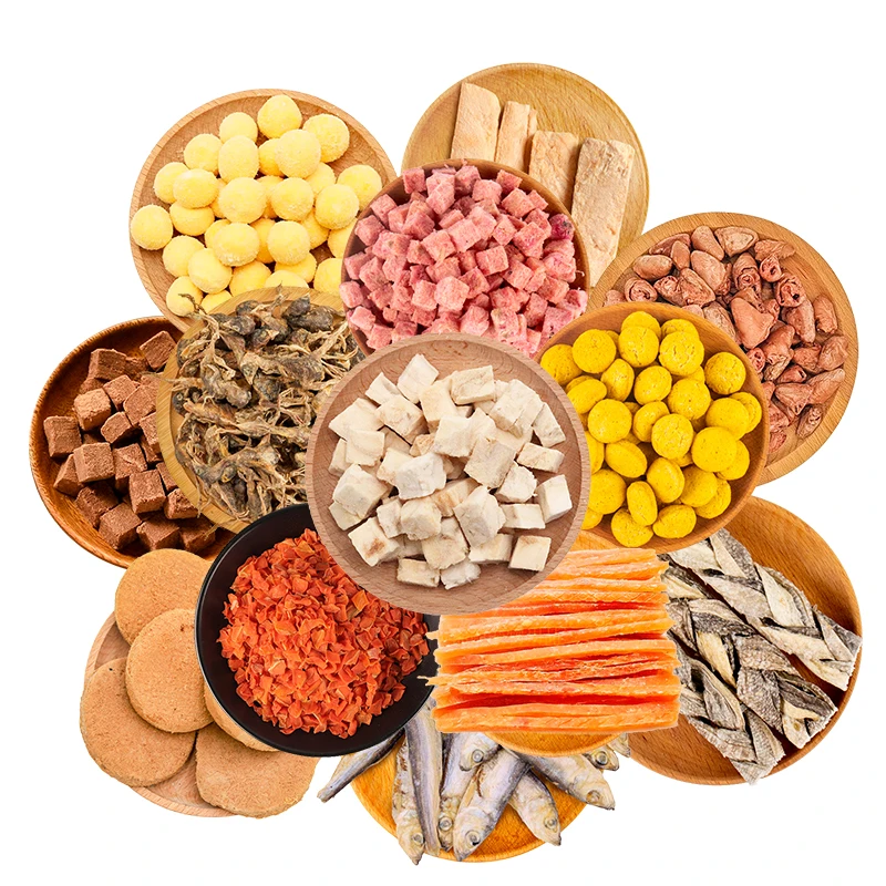 Wholesale Freeze-dried Cat snack Chicken Diced Chicken Breast Freeze Dried Dog treats Food