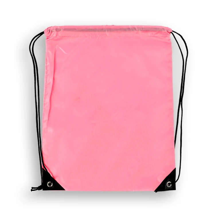 Рекламный маленький рюкзак из нейлона и полиэстера дорожная сумка на шнурке