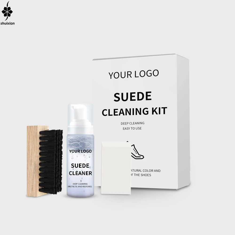 Shoe Cleaner Kit Suede Foam Cleaner with Eraser,Brush Suede Sneaker Shoe Cleaning With Shoe Eraser,Brush