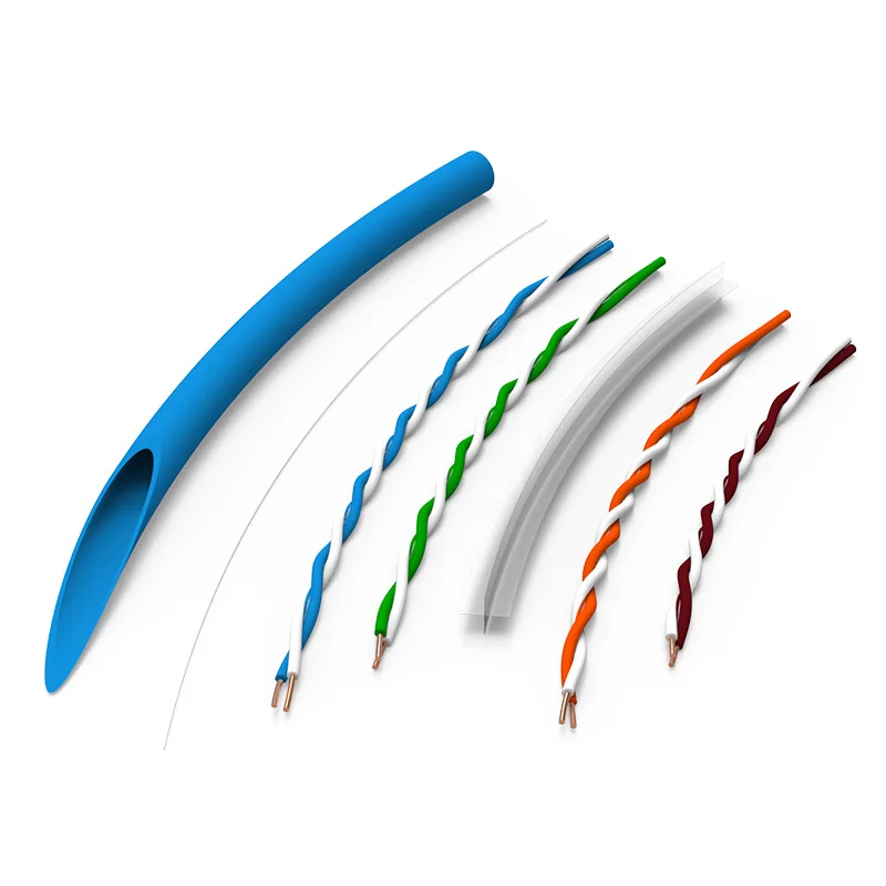 305M 1000FT RJ45 Indoor Network Cable 4-Pair Cat6 UTP/FTP Ethernet Twisted Wire Cat5e and Cat6a 23AWG PVC Jacket