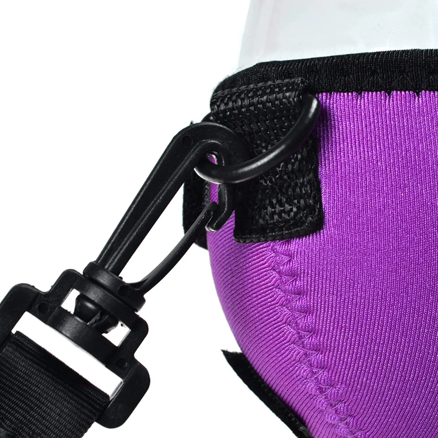 Wine Glass Insulator Drink Holder Neoprene Sleeve with Adjustable Neck Strap For Wine Walk