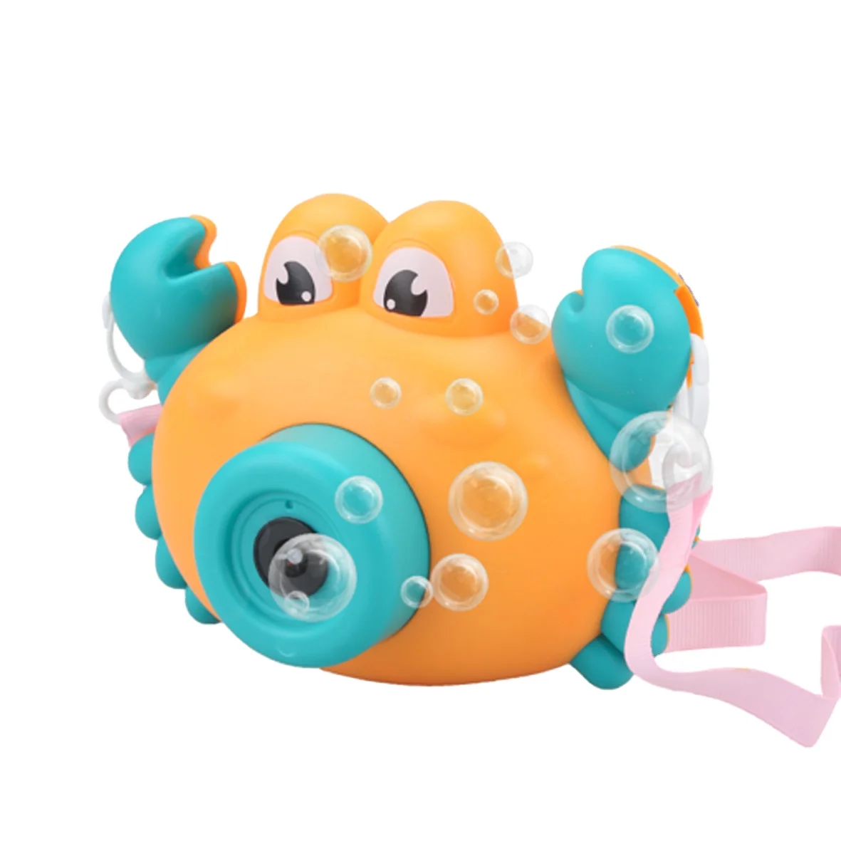 Jinming New Summer Outdoor Toy Automatic Bubble Machine Led Light Up And Music Bubble Camera For Kids