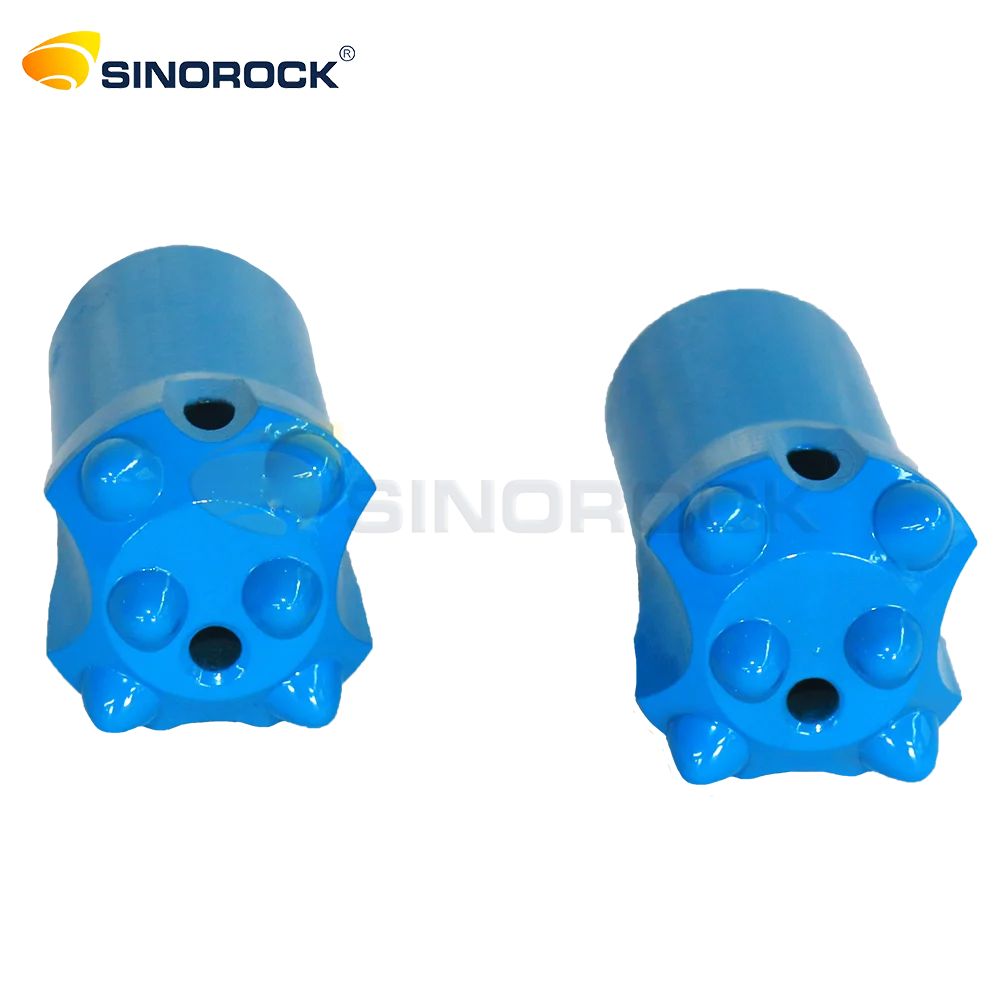 Blasting Mining bit 32mm 34mm 36mm 38mm 40mm 41mm taper button bit for YT27 YT28 YT29 rock drill