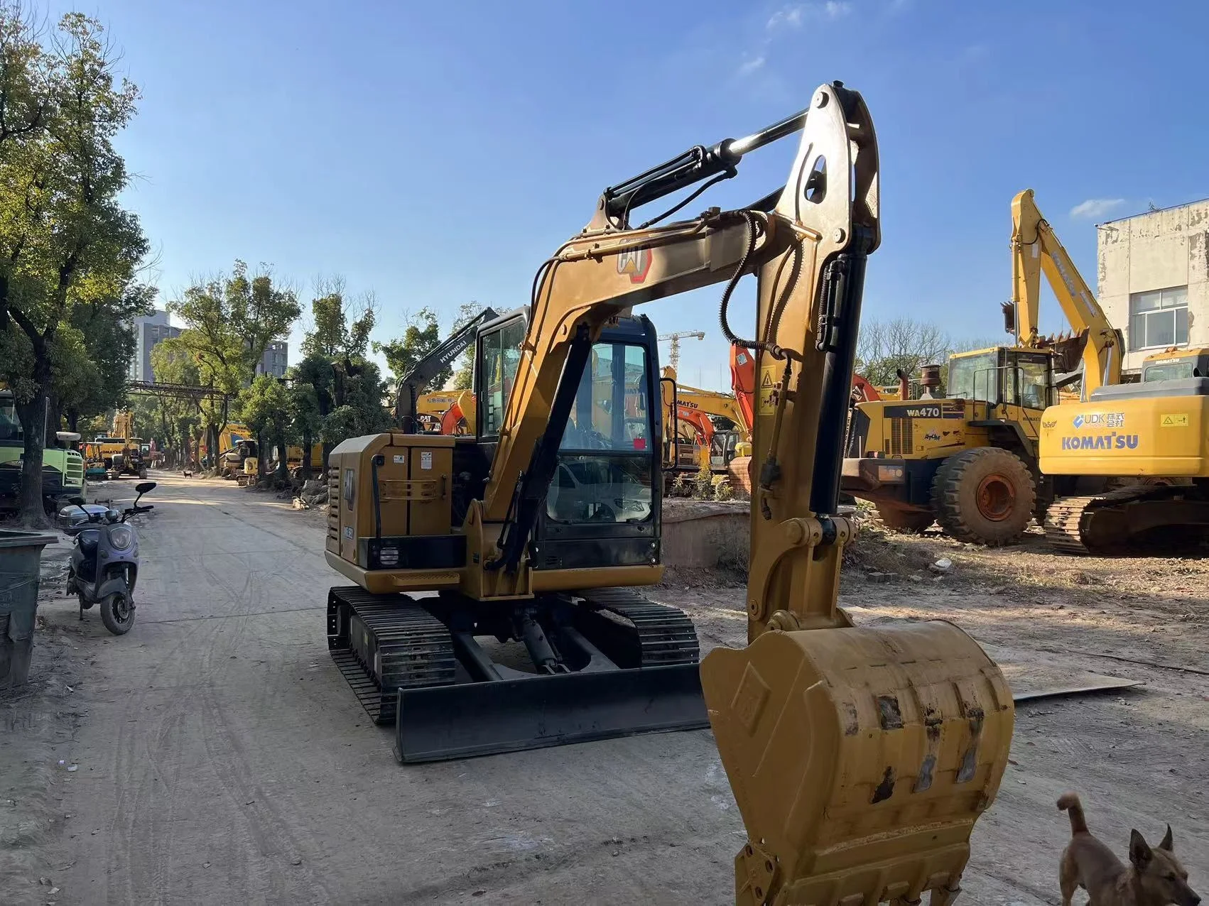 Used Carter 305.5E2 Excavator CAT305.5E2 crawler excavator Carter 307 312 313 315 320 Hydraulic excavator
