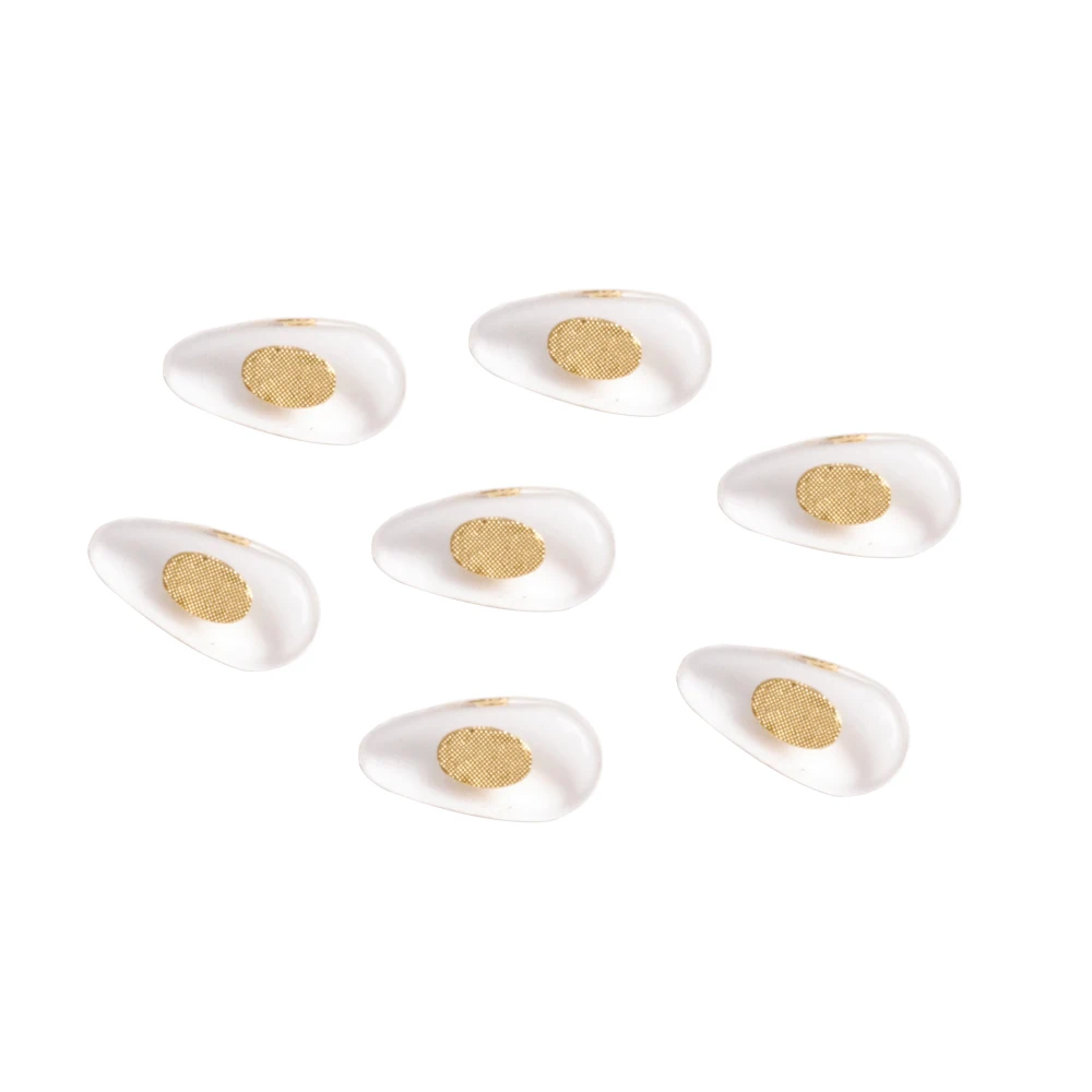Wholesale Silica Meta Silicone Nose Pad for Eyeglasses Soft Clear Anti Slip Durable Sunglasses Optical Glasses