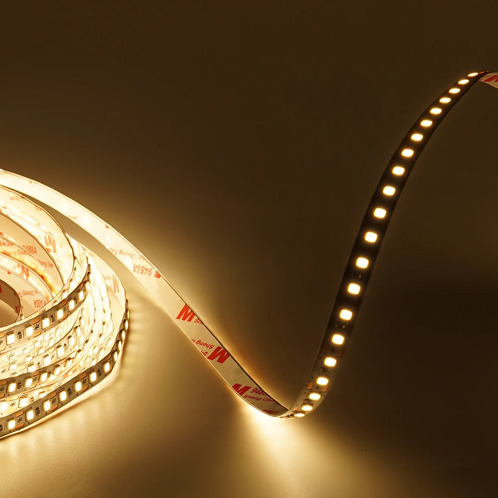 Hot selling 2024 flexible custom led strip FPCB luces ultra thin led strip Sliver 20m No Voltage Drop 24v 120LED lighting