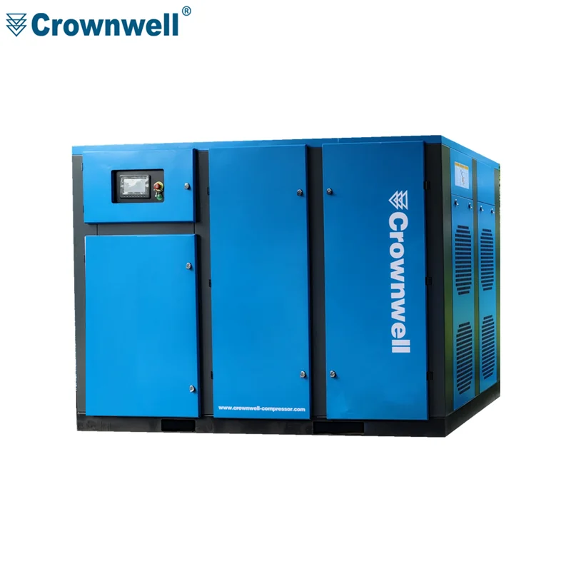 220kw 300HP CWD220/250/315/355/400 Oil Injected Fix Speed Rotary Screw Air Compressor  Crownwell