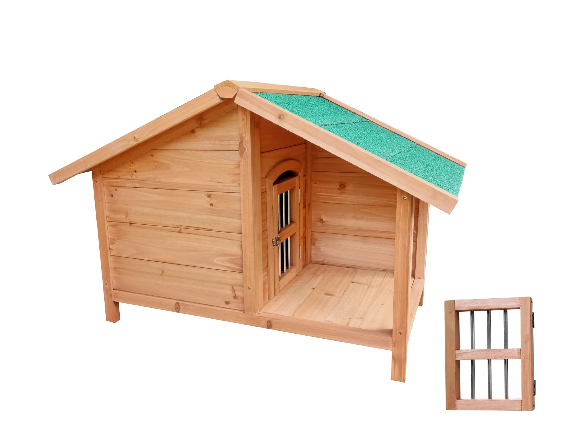 Wooden Dog House Outdoor Garden Puppy Shelter Animal Hut  Luxury Wood Large Dog Kennel Chinese Manufacture Weatherproof