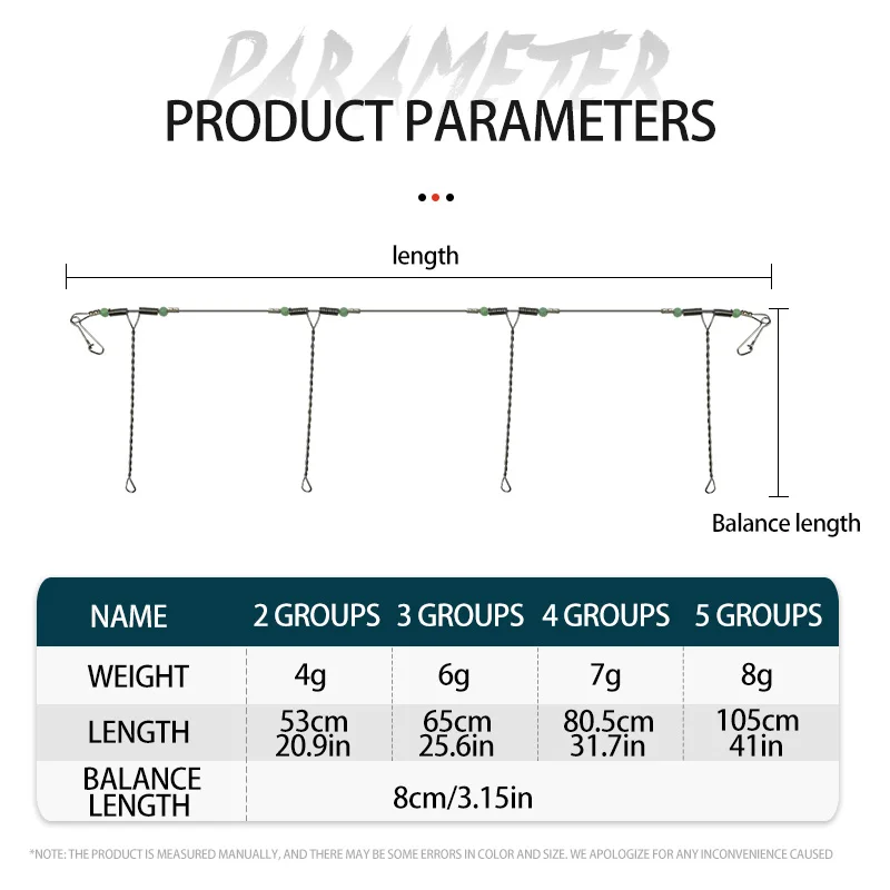 Stainless Steel Fishing Wire Leader Rigs Anti-Winding Fishing Swivel Saltwater Fishing Wire Trace Leader Rope Line Tackle