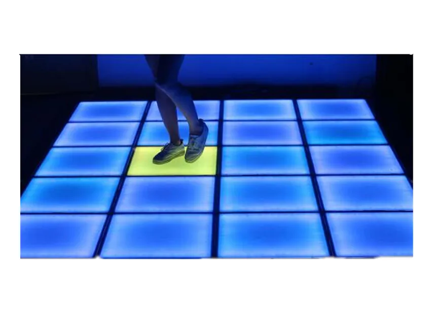 night club lighting interactive led dance floor led pressure sensitive dance floor