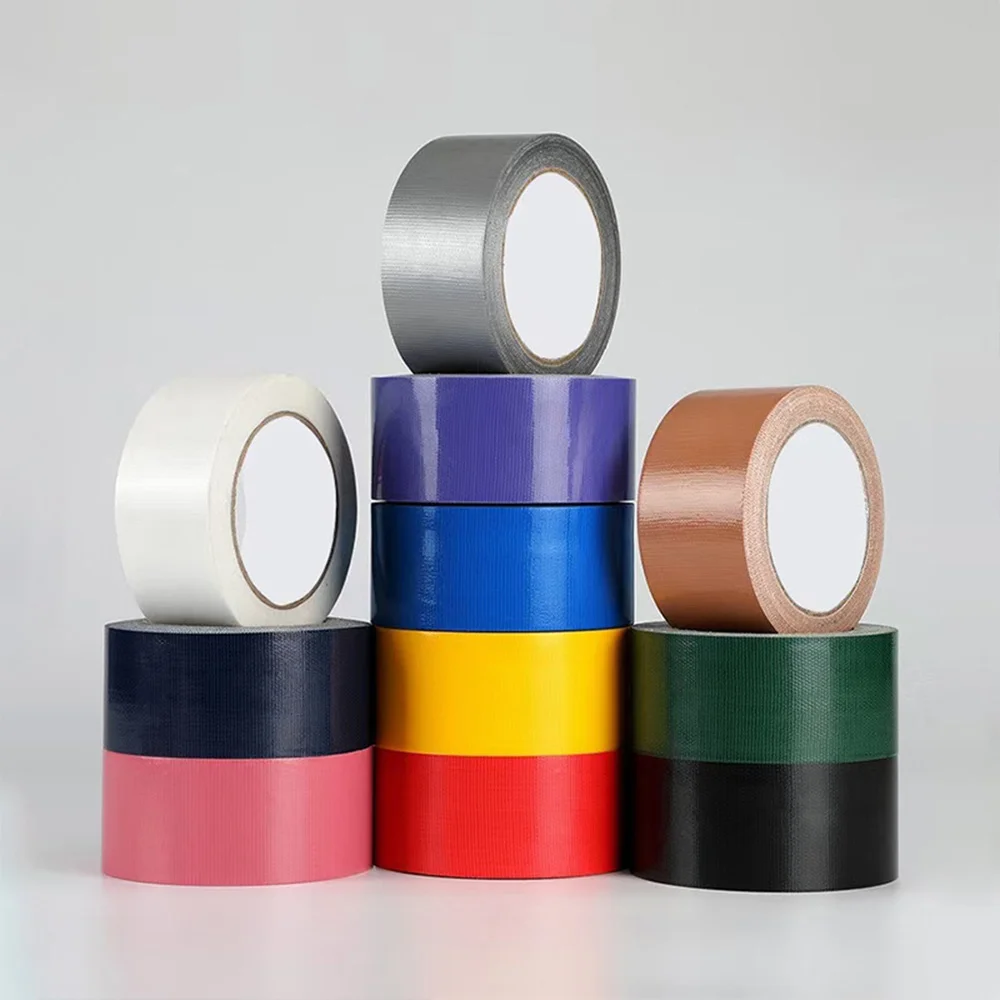 Strong Adhesive Duct Cloth Tape for Carton Sealing or Carpet Stitching