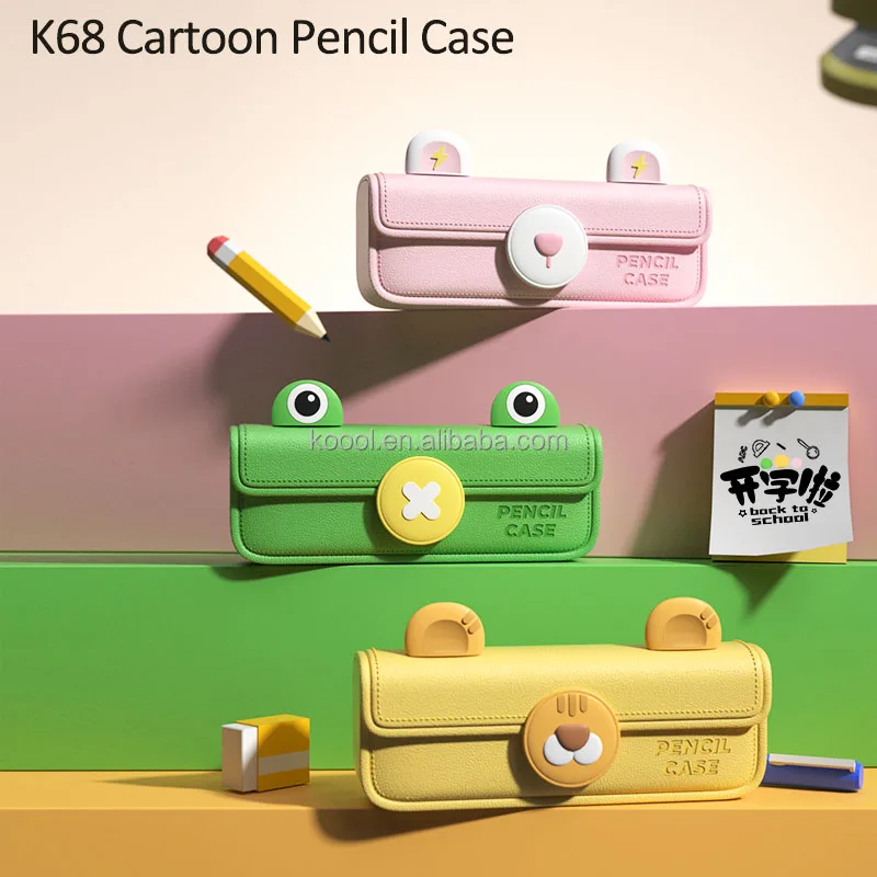 New Gift Cute Design Animal Funny EVA 3D Students Large Capacity Kids Toy Pencil Case For Girl
