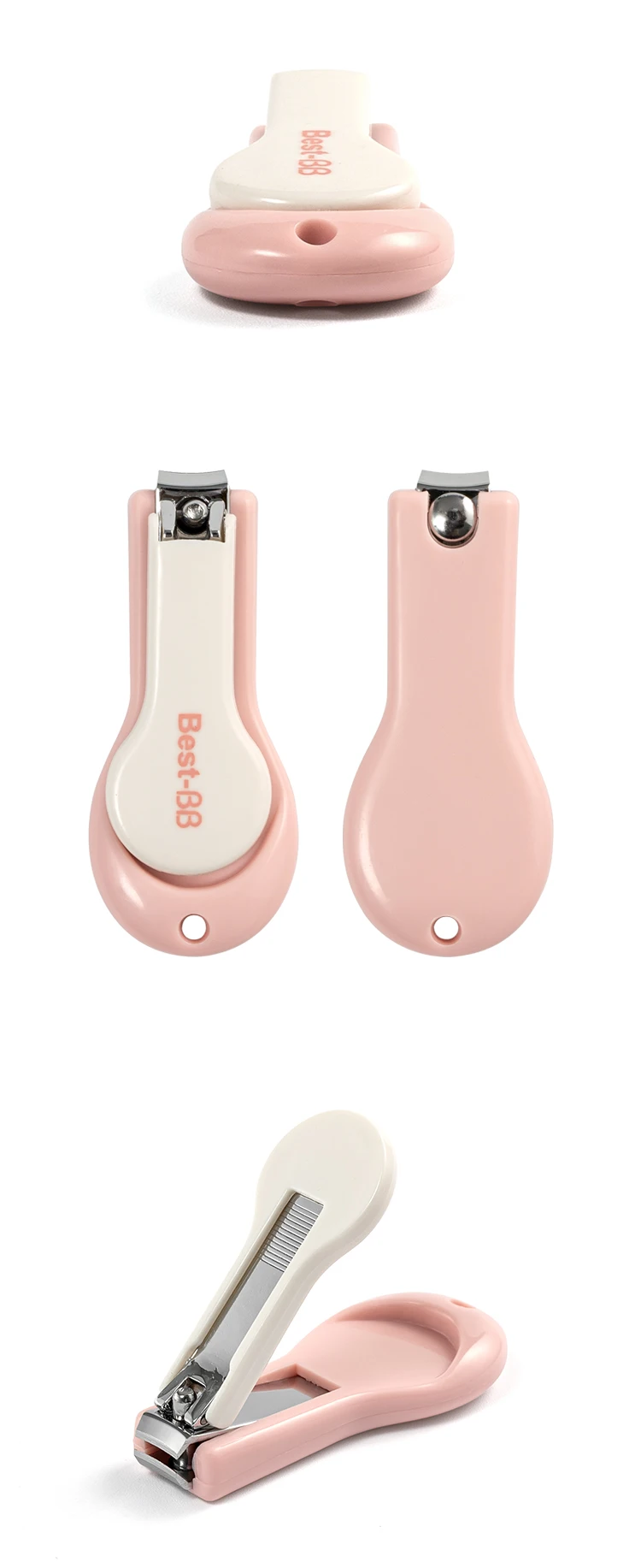 Eliter Hot Sell In Stock Cute Safe Use Baby Nail Grinder Babi Nail Clipper Set Babi Pedicure Newborn Grooming Kit