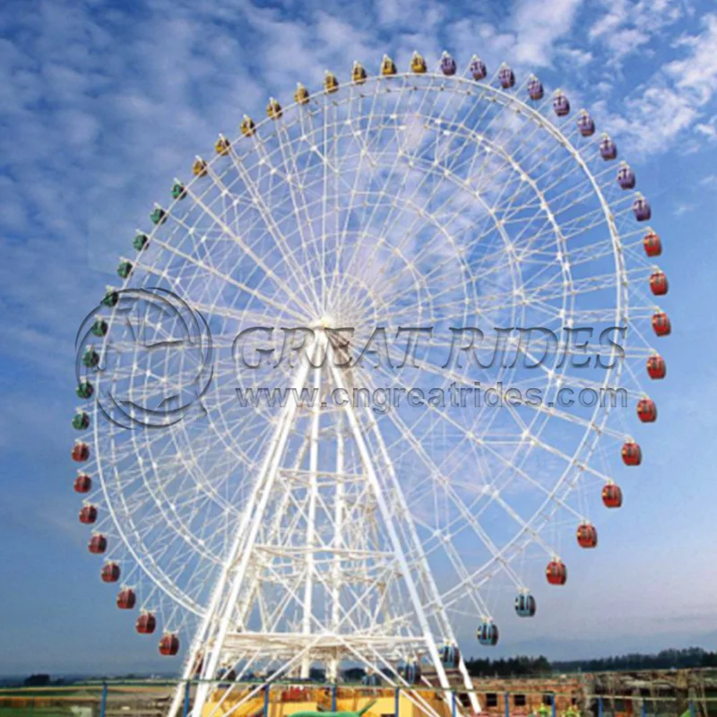 China Manufacturers 88m Ferris Wheel City Landmark Giant Ferris Wheel for Sale