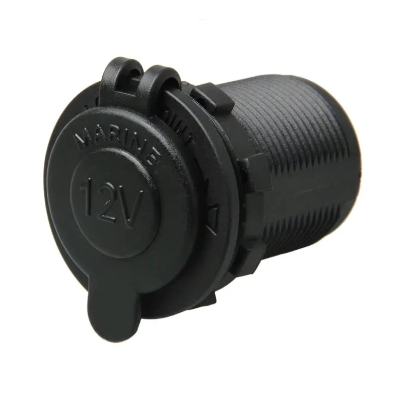 12/24v Automotive Cigarette Lighter USB Adapter Power Outlet Socket For RV Caravan
