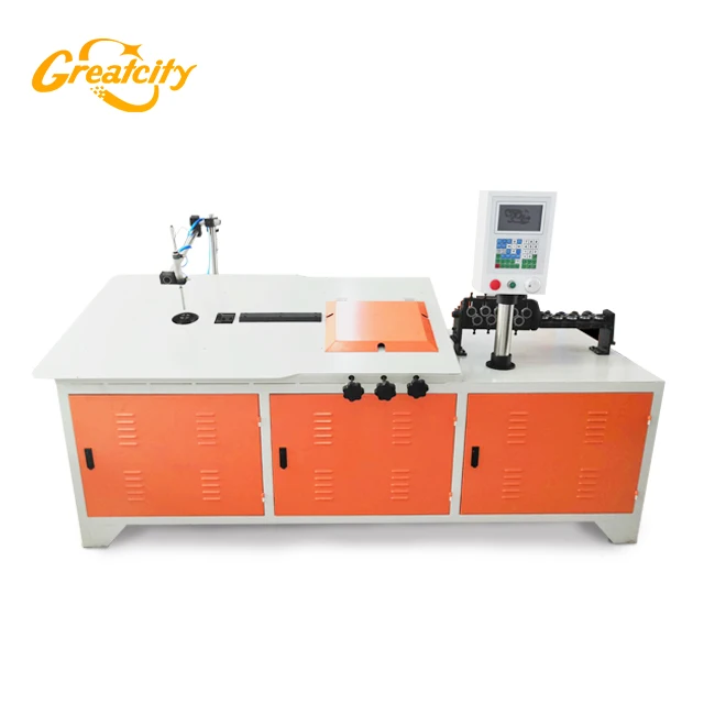High precision CNC servo program 2d wire bending machine for making kinds of wire forms