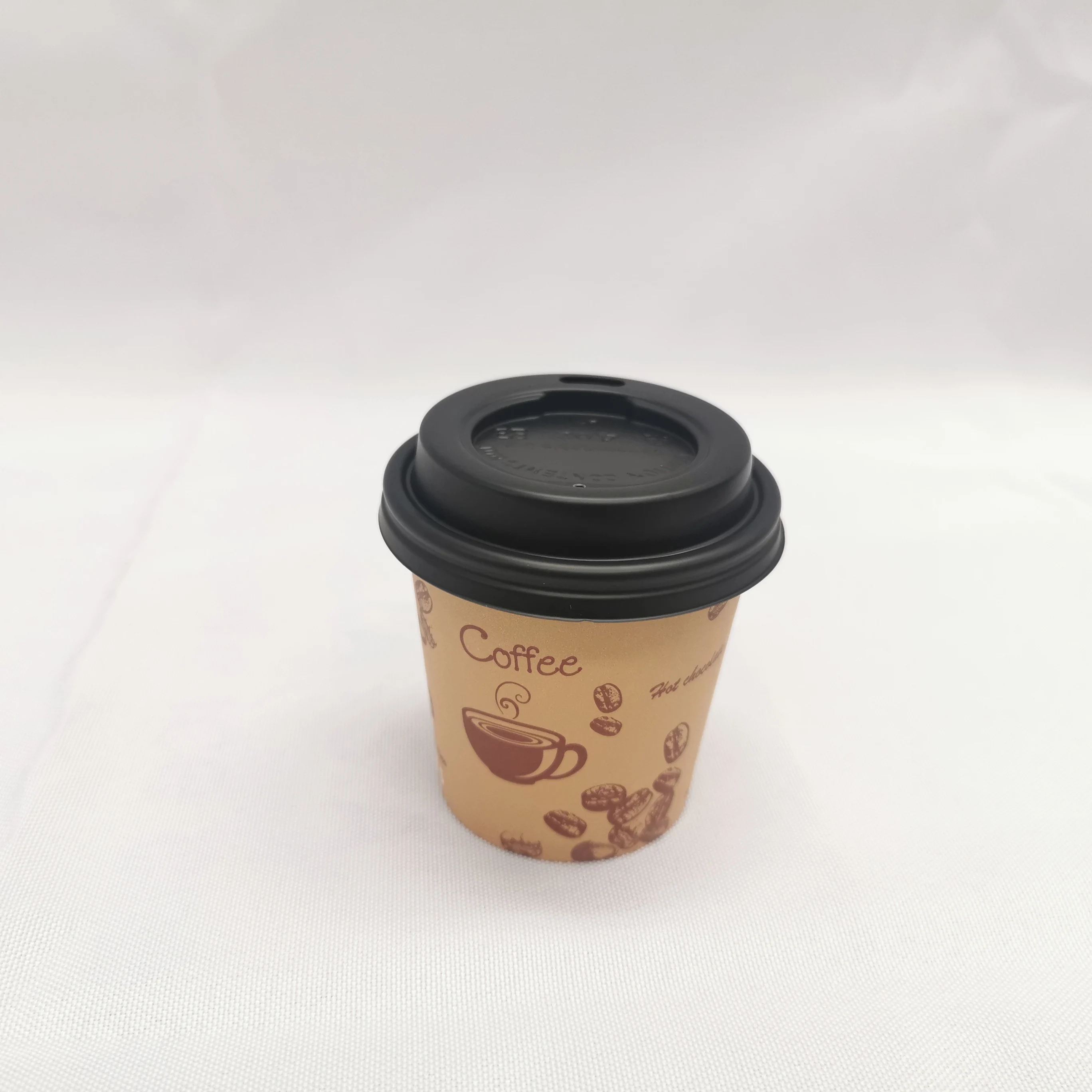 
4oz 100% Biodegradable Hot Drink Single Wall Pe Printed Disposable Coffee Paper Cups 