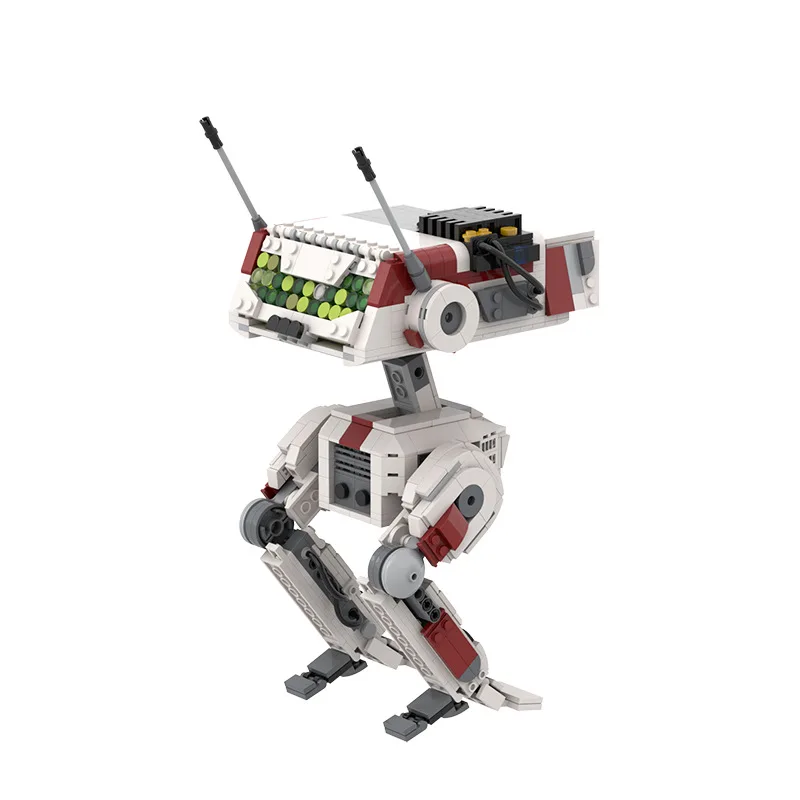 С космическим звездным принтом технические опавших заказ BD-1 цифры компаньон Droid друзья интеллигентая (ый) Робот строительные блоки креативные игрушки